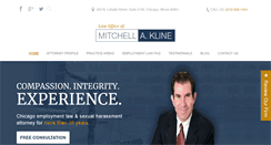 Desktop Screenshot of mitchellkline.com